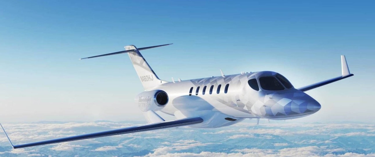 Der neue Honda Jet: Das Flugzeug kommt später.