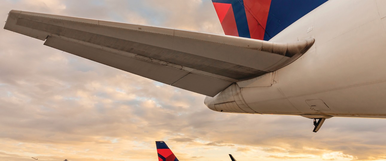Delta-Flieger in Atlanta: Aktuell nicht immer genug Saft an Bord.