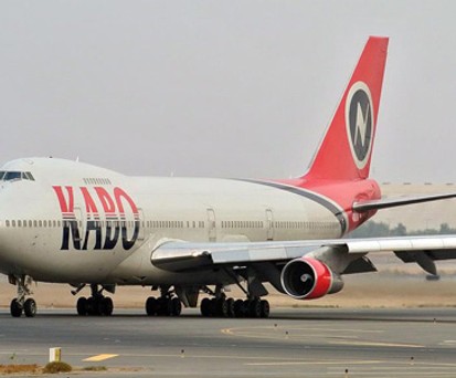 B747 von Kabo Air: Probleme in Saudi Arabien.
