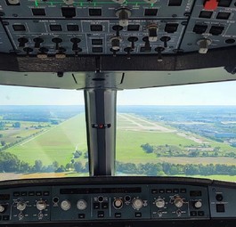 Blick aus dem Cockpit: Bei der Gewerkschaft VC gibt es Krach.