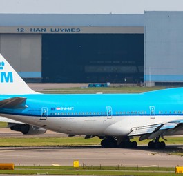Boeing 747 von KLM mit der Kennung PH-BFT: Der Jet drehte um.