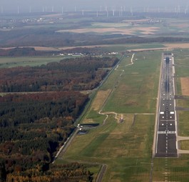 Thomas Mayer, Luftbild des Flughafens Hahn: «Lassen Sie uns alle Verkehrsträger gesamt-ökologisch untersuchen und bewerten.»