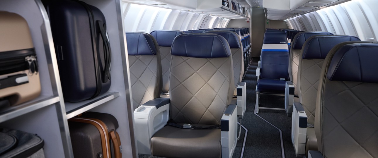 CJR 450 von United: So sieht die Kabine aus.