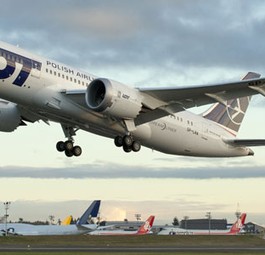 Dreamliner von Lot: Die Airline setzt große Hoffnungen in die B787.