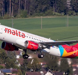Ein Airbus A320 von Air Malta: Die Airline verdiente schon lange kein Geld mehr.