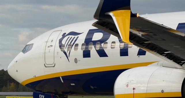 Boeing 737 von Ryanair: Bleibt ohne Starlink-Antennen.