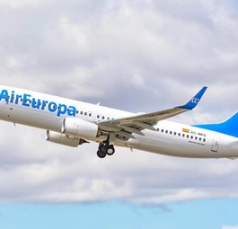 Flieger von Air Europa:  Der spanische Staat sorgt sich um die Airline.