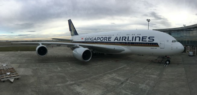 Singapores neuer Superjumbo: Ab dem 18. Dezember ist er im Passagierverkehr unterwegs. Wie sieht es im Innern aus?