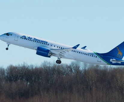 Airbus A220-300 von Air Tanzania: Werkzeug für die Expansion.