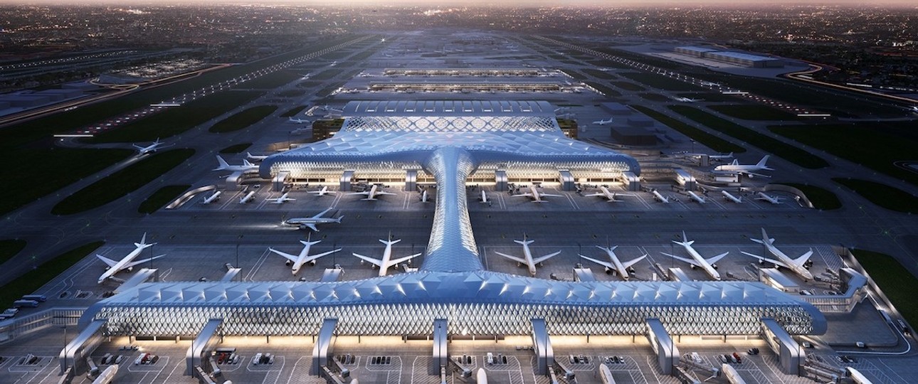Ein Entwurf der Arora Group: Ihr Konzept trägt den Namen Heathrow West.