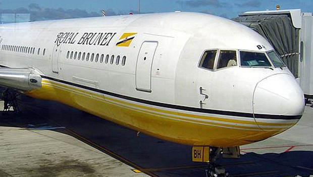 Boeing B767 von Royal Brunei: Flotte wird umgebaut.