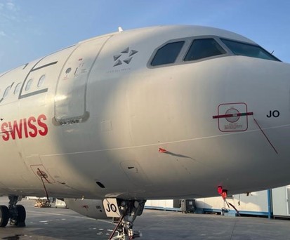 Die HB-IJO: Der Airbus A320 von Swiss ist zurück im Dienst.