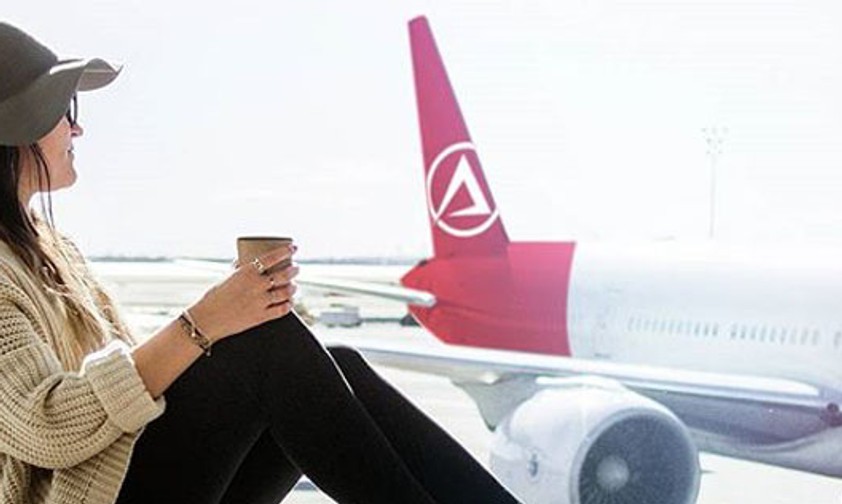Flieger von Atlasglobal: Die Fluglinie hofft auf mehr Passagiere.