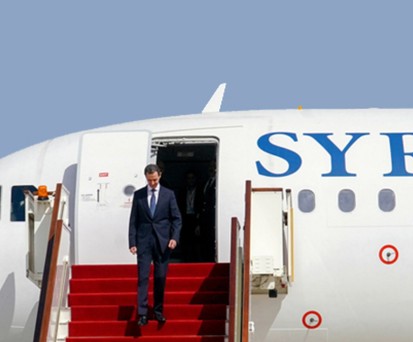 Bashar Al-Assad: Kauft versteckt die Nationalairline.