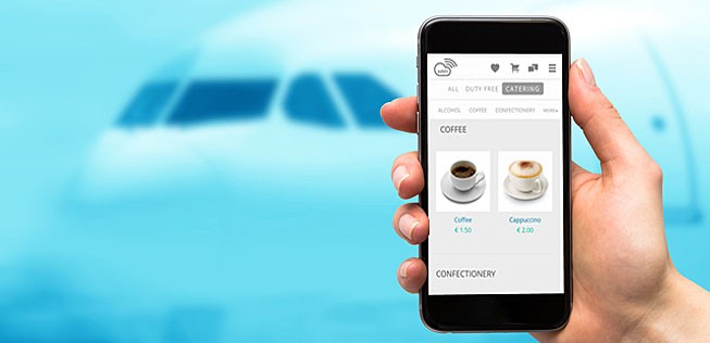 Kaffee? Bestellt man bei Arkefly via Smartphone.