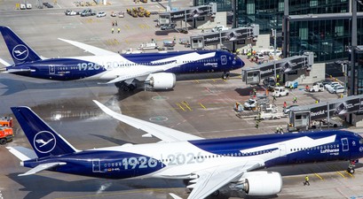 Jubiläumsflieger von Lufthansa: Das Personal ist nicht in Feierlaune. 