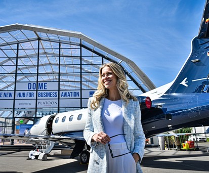 AERO 2025: Neu ist der Business Aviation Dome