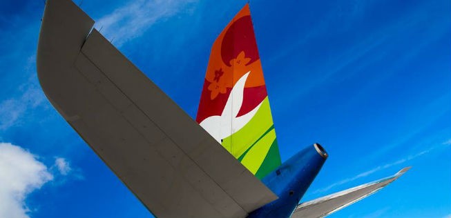 Air-Seychelles-Flugzeug: Die Fluggesellschaft fliegt vorerst nicht mehr nach Madagaskar.
