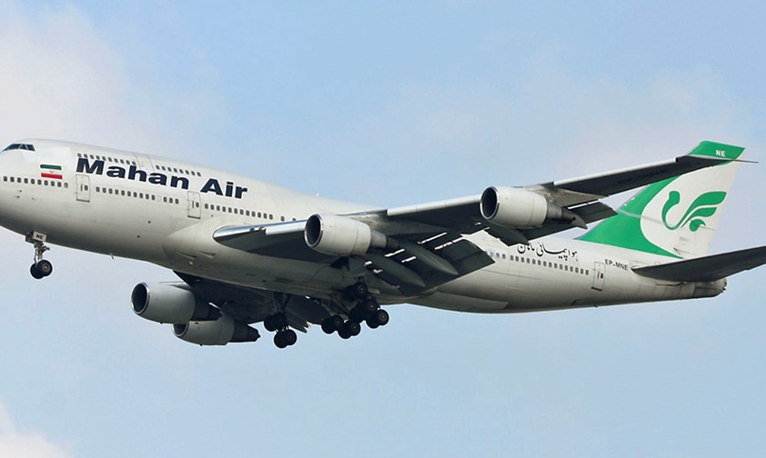 Mahan Airs Boeing 747-300 mit dem Kennzeichen EP-MNE: Wieder in der Luft.