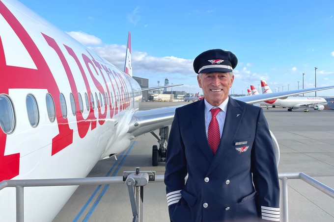 Am Schluss arbeitete Samhaber für Austrian Airlines.
