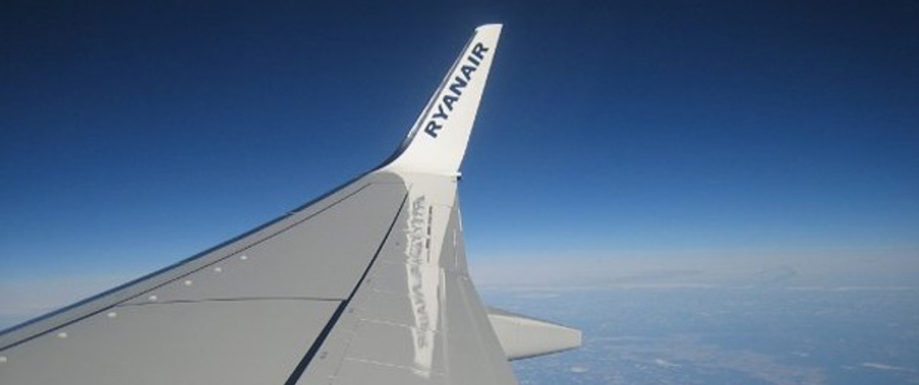 Ryanair-Tragfläche: Drei Fliegern ging langsam das Kerosin aus.