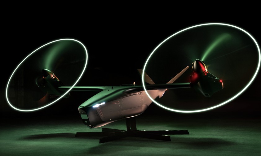 Thunder, ein autonomes Angriffsdrehflügler-Luftfahrzeug der Gruppe 5 von Anduril and Archer