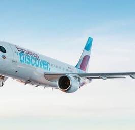 Airbus A320 von Eurowings Discover: In einem solchen Jet geschah der Notfall.