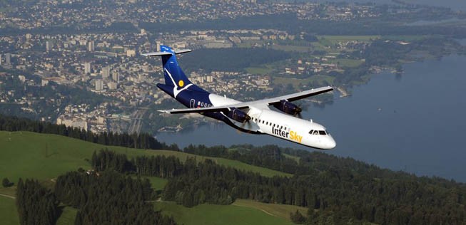 ATR 72 von Intersky:  Die Airline will die Flieger loswerden.