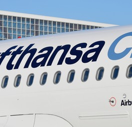 Airbus A319 von Lufthansa City Airlines: Mehr als 95 Sitze.