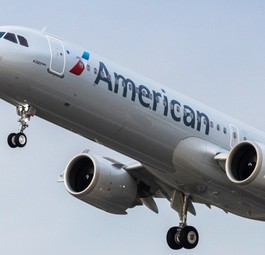Airbus A321 Neo von American Airlines: Fliegt zwischen Honolulu und Los Angeles.