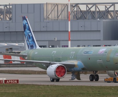 Erster Airbus A321 XLR macht sich bereit für Erstflug