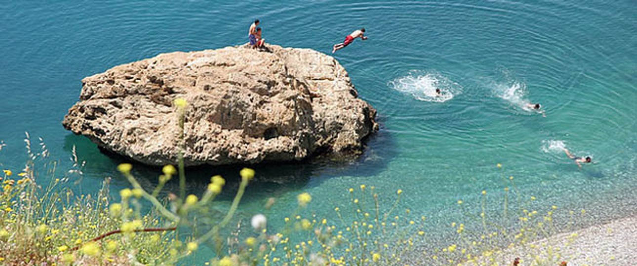 Badende in Antalya: Die Türkei ist ein beliebtes Urlaubsziel für Russen.