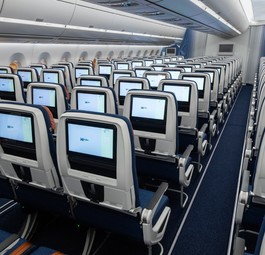 Airbus A350 von Aeroflot vor der Auslieferung: Da war noch alles in Ordnung.