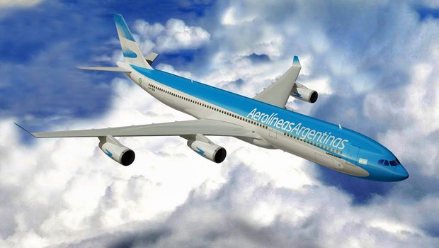 Flieger von Aerolíneas Argentinas in neuer Bemalung: Riesige Probleme.