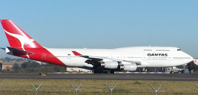 So sah das Flugzeug als VH-OJU bei ihrem letzten Passagierflug noch aus.