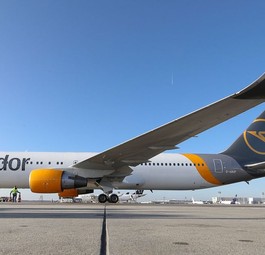 Boeing 767 von Condor: Vier sind derzeit als Prachter unterwegs.