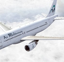 Mschine von Air Méditerranée: Turbulente Zeiten.