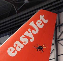 Drohne von Coptercraft: Die britische Firma entwickelt für Easyjet ein unbemanntes Wartungsflugzeug.