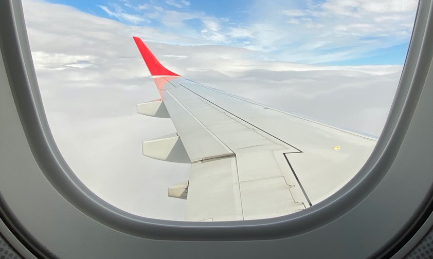 Blick aus einem AUA-Flieger: Kleineres Angebot als erhofft.