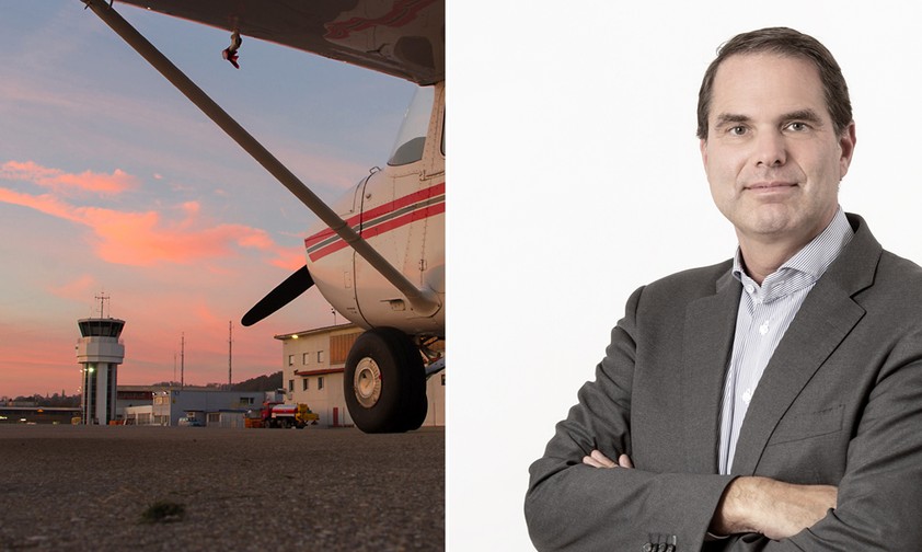 Beat Brechbühl: «Der Hauptnachteil besteht im Bereich Treibstoff. Da dieser über die Straße angeliefert werden muss, sind die Kerosinpreise deutlich höher als auf Flughäfen mit Bahnanschluss oder direkter Versorgungsleitung.»