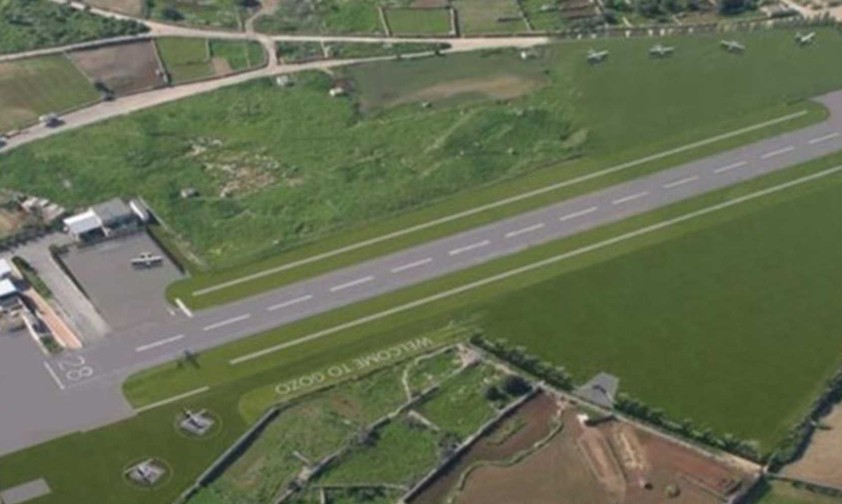 So soll der Flugplatz Gozo künftig aussehen.