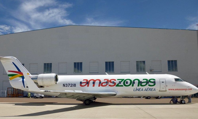 Bombardier CRJ-200 von Amaszonas: Flotte bekommt bald Zuwachs.