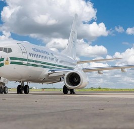 Boeing 737 BBJ von Nigeria: Steht zum Verkauf.