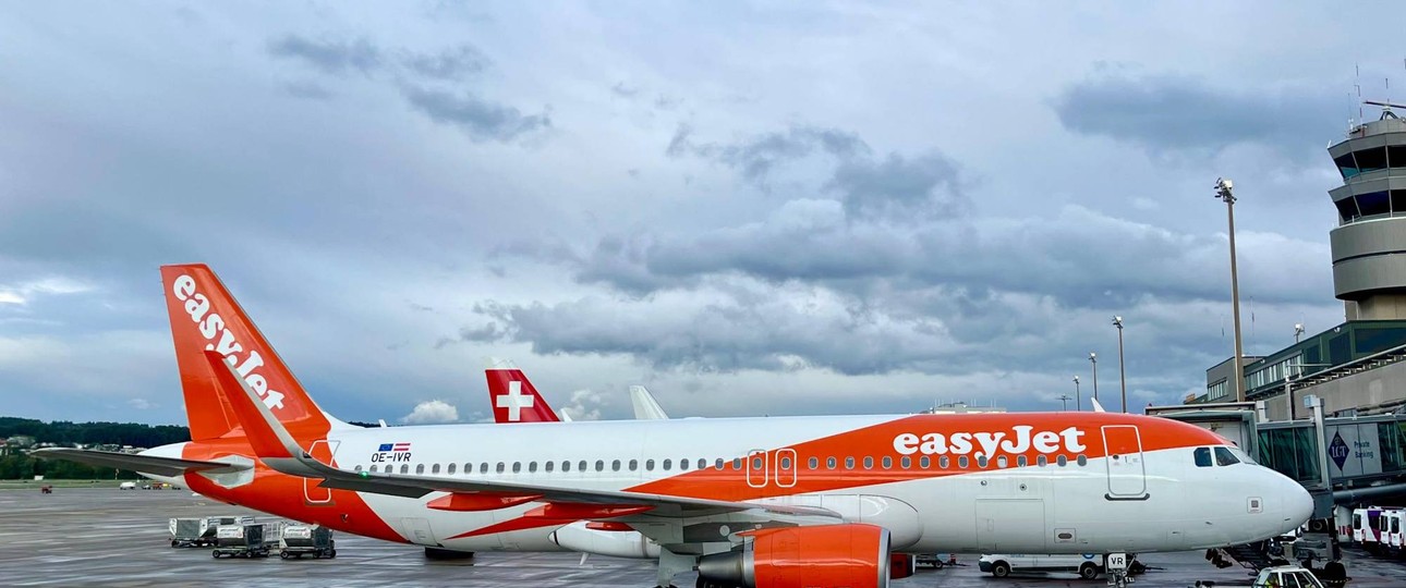 Flugzeug von Easyjet in Zürich: Die Airline baut aus.