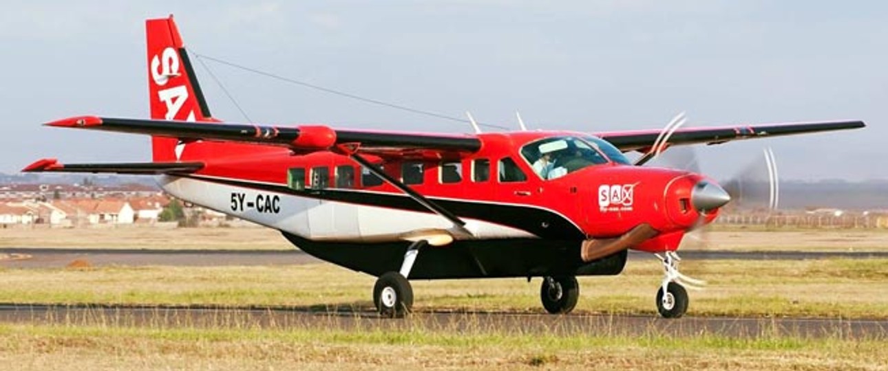 Cessna Caravan von Fly Sax: Kein Kontakt mehr zur Maschine.