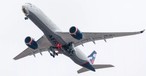 Airbus A350 von Aeroflot: Nicht viel unterwegs.