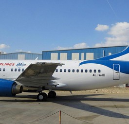 Flug umgeleitet: Badr Airlines musste in Ägypten landen.