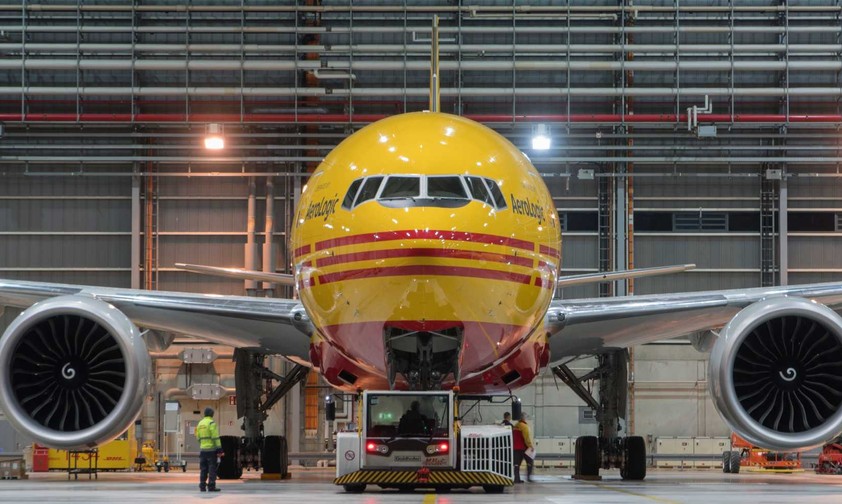Boeing 777 F von Beteiligung Aerologic: DHL Express bekommt mehr Flugzeuge.