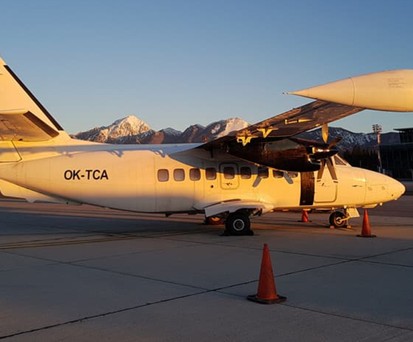 Let L-410 von Van Air: Flog für Trade Air in Kroatien.
