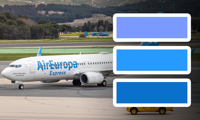 Air Europa: Welche Farbe ist richtig?